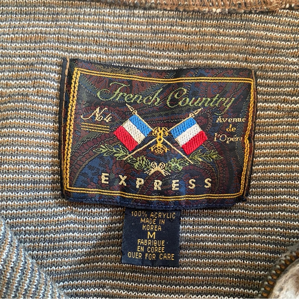 French Country Express Aztec Hooded Pullover - Picture 5 of 6
